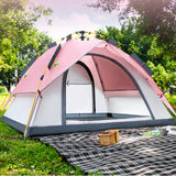 TD® Tente extérieure épaissie entièrement automatique pop-up portable pique-nique en plein air parc imperméable équipement de campin