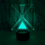 TD® Snooker 3D lumières touche colorée