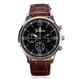 TD® Coffret cadeau pour homme magnifiquement emballé montre + portefeuille ceinture ensemble créatif combinaison ensemble