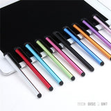 TD® 10 pièces stylets métalliques tablette graphique tactile bluetooth écriture marquage dessin couleurs écran téléphone mobile