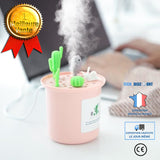 TD® HUMIDIFICATEUR 200ml 4 heures de travail par ultrasons bricolage Décoration-Purificateur d'air enfant pour chambre