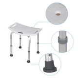 TD®Tabouret de Douche Ergonomique Réglable en Hauteur/ Equipement de Salle de Bain