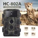 TD® Caméra de chasse extérieure chasse animaux sauvages HD caméra étanche surveillance infrarouge détection de chaleur vision noctur