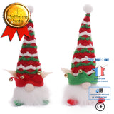 TD® Ornement de Noël dessin animé elfes légers poupée pendentif forêt homme ornement 2pack