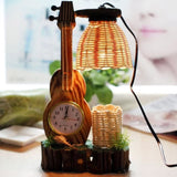 TD® Lampe décoration moderne tendance style guitare acoustique verre ABS décoration intérieur extérieur puissance apparence rustique