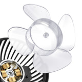 TD® Petit ventilateur usb pince de bureau mini bureau de chevet étudiant muet peut couper le ventilateur de vent doux naturel