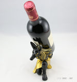 TD® Porte bouteille vin décoratif table décoration idée cadeau support maison original rangement boissons alcool casier sculpture
