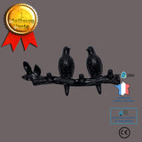 Cintre Patère Multifonctionnel Créativité nordique Derrière la porte Patère Birdie Patère Patère Clou non marquant Vêtements