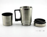TD® Tasse à café voiture voyage ancienne de sport voyageur de course gobelet thermos étanche verre thé acier inoxydable écologique