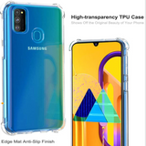 TD® Coque Samsung A10, Clair Protecteur Housse Anti-Choc Anti-Scratch Bumper Silicone Cover Cases Bumper pour Samsung Galaxy A10