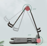 TD® Support de tablette/téléphone portable support pliant support de téléphone portable en alliage d'aluminium support réglable plia