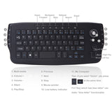 TD®  Mini clavier et souris sans fil 2.4G pour les jeux de bureau, léger et pratique, ensemble clavier et souris 2 en 1