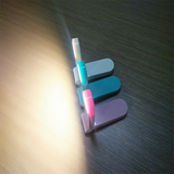 TD® Lampe de miroir rechargeable USB pliable pour petit livre à LED
