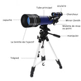 TD® télescope monoculaire stargazing peut prendre des photos, grossissement, professionnel du télescope astronomique HD