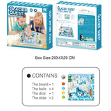 TD® Brave the glacier jeu d'échecs, jeux de table, jouets éducatifs interactifs parent-enfant pour enfants, jeux de société multijou