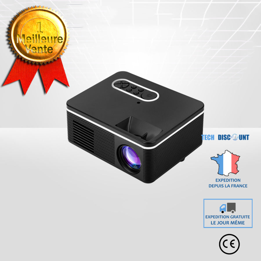 TD® 1080p HD Nouveau Mini projecteur domestique S361 Mini projecteur p –