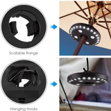 TD® Lumière de tente multifonctionnelle Lumière de secours 28LED Lumière de parapluie Lumière de camping Disque de lumière de campin