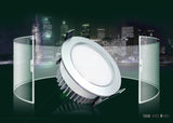 TD® 10x LEDVero LED Spot encastrable 7W forme ronde blanc froid.