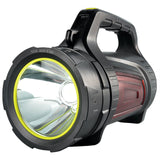 TD® Lampe de poche à lumière forte rechargeable ultra-lumineuse à longue portée extérieure étanche projecteur portable haute puissan