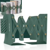 TD® Étagère rétractable de bureau support livre support de livre rétractable repose-livre vert étagère rétractable de bureau créativ
