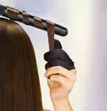 TD® Fer à friser LCD affichage numérique attelle de curling tourmaline céramique ne fait pas mal aux cheveux chauffage rapide perm