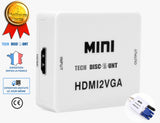 TD® Convertisseur VGA vers HDMI Pour Ordinateur vers TV Carte Vidéo Converter 1024 × 768P à 60HZ Convertisseur Vidéo Enregistrement