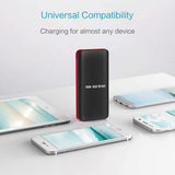 TD® Batterie Externe Iphone 25000mAh samsung flashlight USB Micro portable rechargeable huawei quick charge compact smartphone