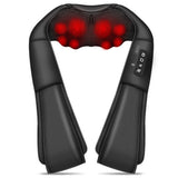 TD® Châle de massage pétrissage châle de massage masseur de colonne cervicale maison électrique cou taille jambe compresse chaude