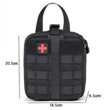 TD® Sac de rangement médical tactique Sac de rangement pour voiture Sac de premiers secours pour terrain de sport en plein air