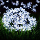 TD® Guirlande lumineuse LED cerisier Perles de lampe étanches Lumière douce Utilisation sûre 30LED 6.5 m