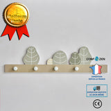 Supports de suspension crochets muraux nordiques accroche-clés d'accès crochets muraux de chambre à coucher gris sans poinçon