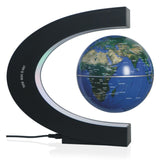 TD® globe levitation terrestre lumineux enfant magnétique interactif vintage décoratif flottant sans fil ludique qui tourne suspendu