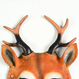 TD® Halloween decoration masque animal maquillage accessoires de costume Halloween fête de noël masque de cerf en mousse PU