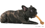 TD® os chien à macher durable gros chien taille l 17 cm jouet indestructible resistant solide grands animaux de compagnie pas cher