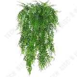 TD®  plantes de vigne en plastique imperméable pour décoration murale suspendue artificielle fausse saule fleur verte florale orneme