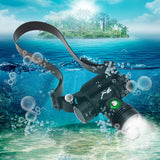 TD® Fonction d'affichage de puissance de phare de plongée photographie sous-marine lumière de remplissage vidéo phare plongée 60 mèt