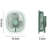 TD® Lampe de table rechargeable ventilateur ventilateur de bureau été éclairage frais lumière de remplissage veilleuse ventilateur m