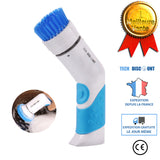 TD® Brosse nettoyage salle de bain électrique rotative sans fil batterie rechargeable poignée pratique lavage maison cuisine toilett