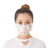TD® Masques pour hommes et femmes anti-smog froid,masques de  pour adultes épaissis-et chaude rose pour l'automne et l'hiver