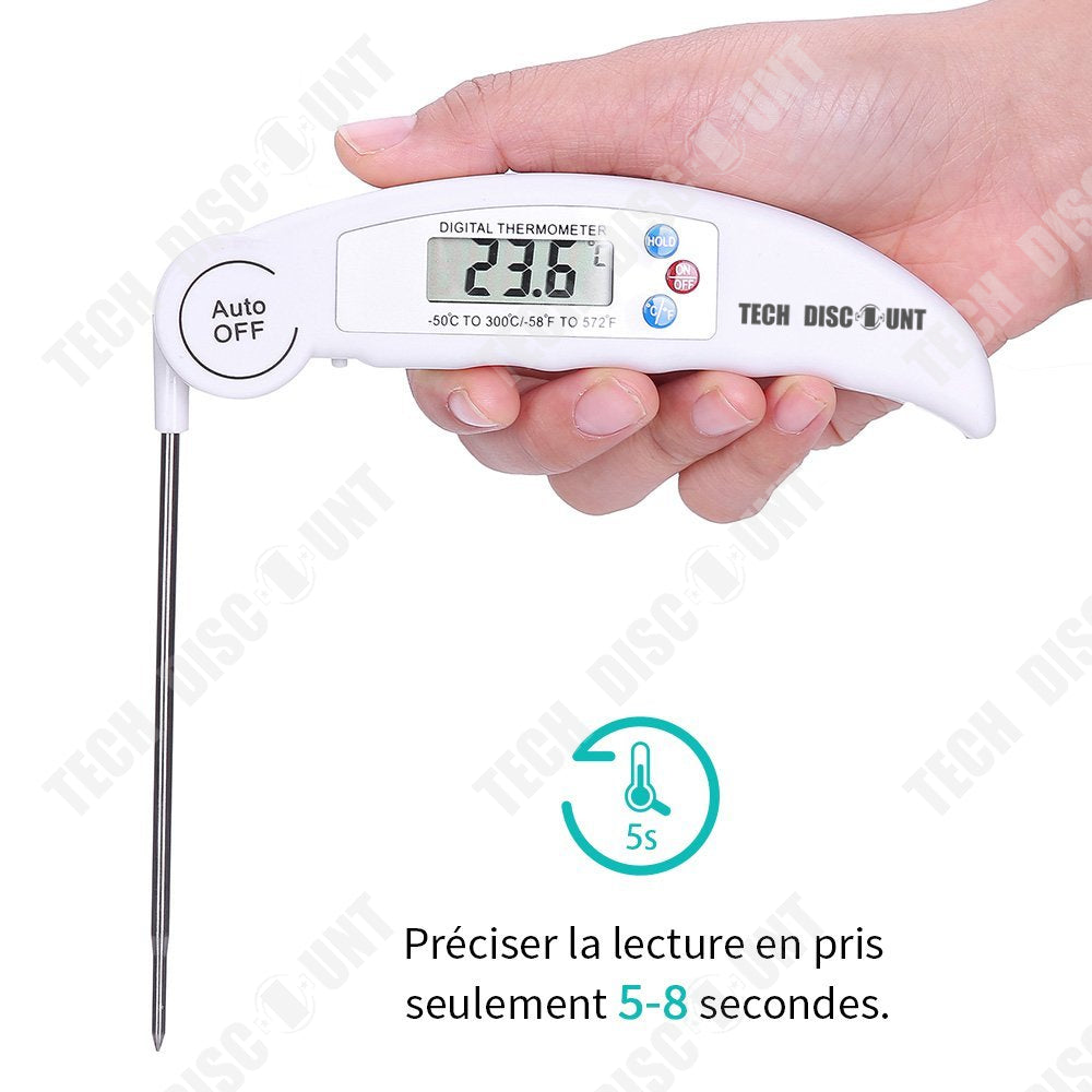 TD® Thermomètre de Cuisine Sonde alimentaire mesure température