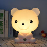 TD® Veilleuse LED Cartoon Lampe Enfant, Lampe de chevet, Lampe de Table, Lampe de Nuit pour Bébé Cadeau de Noël, cadeau d'anniversai