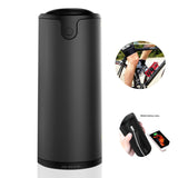 TD® Haut-parleur Extérieure sans fil/ Double caisson de basses/ Audio Bluetooth tactile Noir avec Etui Rouge / Enceinte Nomade