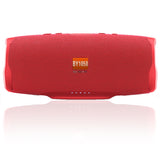 TD® Haut-parleur Bluetooth Portable Mini Wireless Speaker Lecteur de musique son，Haut-parleur Bluetooth extérieur，Couleur: rouge