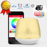 TD® Bougie intelligente bluetooth LED candle anniversaire interieur téléphone minuterie sans fil usb lampe décoration veilleuse cade