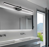 TD® LED Miroir Lampe Imperméable à L'eau Anti-brouillard Phares Miroir,Toilettes De Salle De Bains Lampe Murale 40cm 8w lumière chau