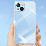 TD® Convient pour iphone14 transparent tpu acrylique deux-en-un coque de téléphone portable intérieure anti-chute housse de protecti