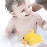 TD® Jouets de natation pour le bain pour enfants jouer à la chaîne d'eau mécanique canard bébé salle de bain interaction parent-enfa