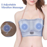TD® Masseur de poitrine massage mammaire femmes température constante relaxation seins domicile couleur gris chauffant 3 vitesses