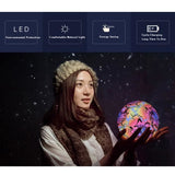 TD® Lampe de bureau créative au clair de lune peinte Ghostly LED 3D Night Light - Veilleuse LED de chambre - Décoration de maison