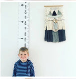 Règle de hauteur pour enfants Chambre d'enfant décorative Règle de hauteur de mesure de bébé Sticker mural règle en toile mur